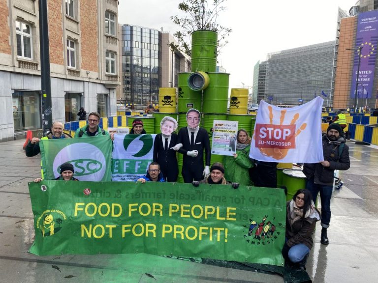 EU leaders approve toxic EU-Mercosur deal amid uproar from communities & small producers 